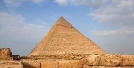Obraz na płótnie piramida niebo architektura arabski egipt