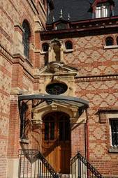 Naklejka zamek architektura francja tourismus