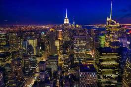 Fotoroleta nowy jork amerykański panoramiczny miejski