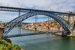 Fototapeta europa niebo miejski stary portugalia