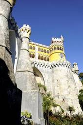Naklejka portugalia zamek pałac