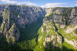 Naklejka góra szczyt park grecki