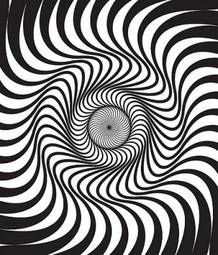 Fotoroleta spirala wzór sztuka abstrakcja