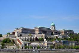 Naklejka palacio real de budapest