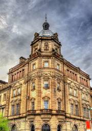 Plakat historic building in the centre of glasgow - scotland