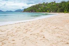Obraz na płótnie seszele plaża morze tropikalny