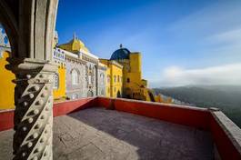 Fototapeta zamek pałac portugalia turysta
