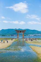 Obraz na płótnie japonia morze lato wyspa świętować