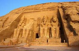 Obraz na płótnie egipt antyczny afryka statua świątynia