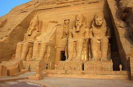 Obraz na płótnie egipt afryka antyczny świątynia statua
