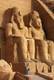 Fototapeta egipt antyczny statua świątynia afryka