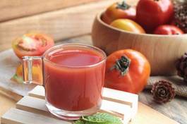 Naklejka owoc jedzenie pomidor zdrowy