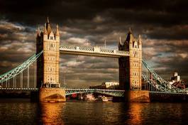 Naklejka stary europa londyn most