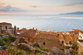 Fototapeta wybrzeże architektura grecja