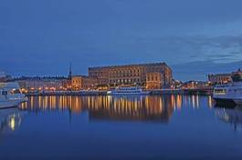 Fototapeta król zamek szwecja skandynawia wakacje