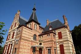Obraz na płótnie france, yvelines, bouvaist manor in les mureaux