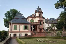 Naklejka bolongaro palace frankfurt-hoechst, germany