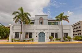 Naklejka karaiby architektura ulica