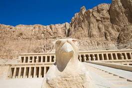 Naklejka świątynia antyczny egipt dolina