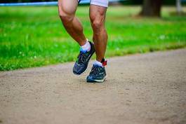 Obraz na płótnie jogging ludzie zdrowy
