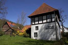 Fotoroleta muzeum architektura nadrenia północna-westfalia dom z drewna dom
