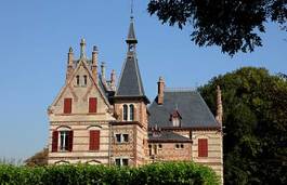 Naklejka francja architektura zamek tourismus