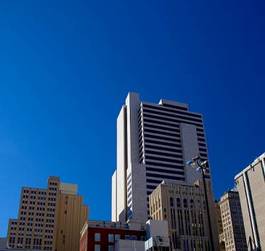 Fototapeta miejski ameryka śródmieście niebo drapacz