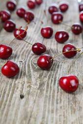 Naklejka ripe cherry