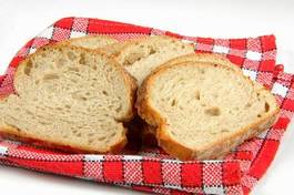 Naklejka świeży akcja z chleb
