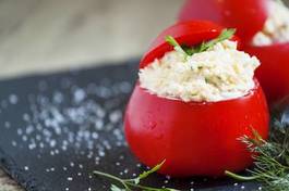 Obraz na płótnie jedzenie świeży pomidor zdrowy wiśnia