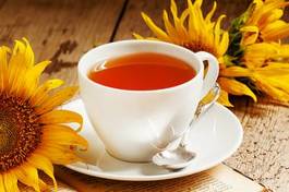 Obraz na płótnie herbata chiny wschód słonecznik