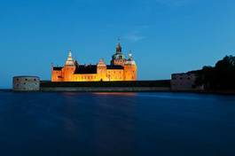 Naklejka szwecja europa lato architektura