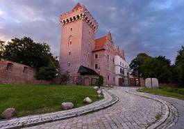 Fotoroleta wzgórze miasto poznań zamek zachodni