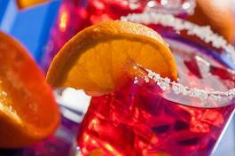 Fotoroleta napój pomarańczowy różowy sok party