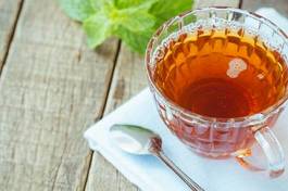Obraz na płótnie zdrowy filiżanka herbata napój