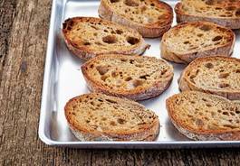 Fotoroleta świeży jedzenie gotowanie chleb gorący