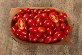 Naklejka warzywo pomidor zdrowy jedzenie