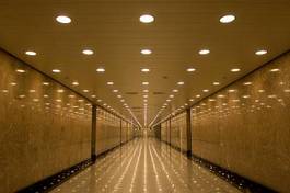 Naklejka metro tunel perspektywa