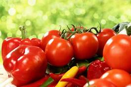 Naklejka rolnictwo zdrowy jedzenie zdrowie