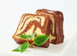Obraz na płótnie jedzenie deser czekolada polewa
