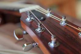 Obraz na płótnie muzyka gitara notatka rygiel elektryczny