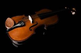 Fotoroleta skrzypce stary vintage muzyka drewniany