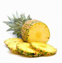 Naklejka Świeży ananas