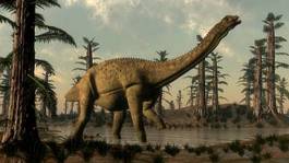Obraz na płótnie 3d dinozaur natura gad