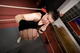 Fotoroleta mężczyzna bokser sport