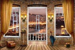Naklejka turcja europa architektura miasto ulica