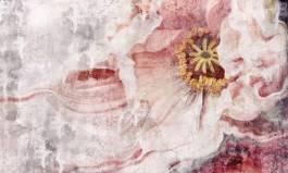 Naklejka mural kwiat wzór sztuka natura