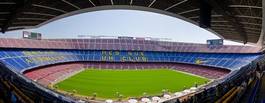 Plakat mecz stadion zabawa hiszpania