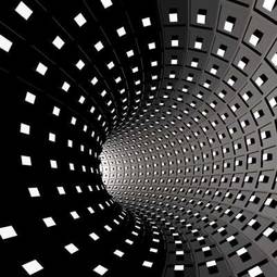 Fotoroleta abstrakcyjny tunel
