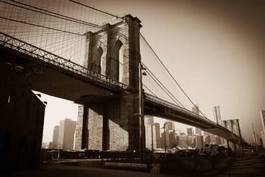 Plakat most brooklynski - nowy jork